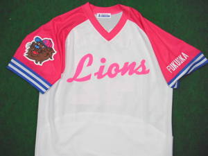 １９７６年後期 太平洋クラブライオンズ ホームユニフォームシャツ 