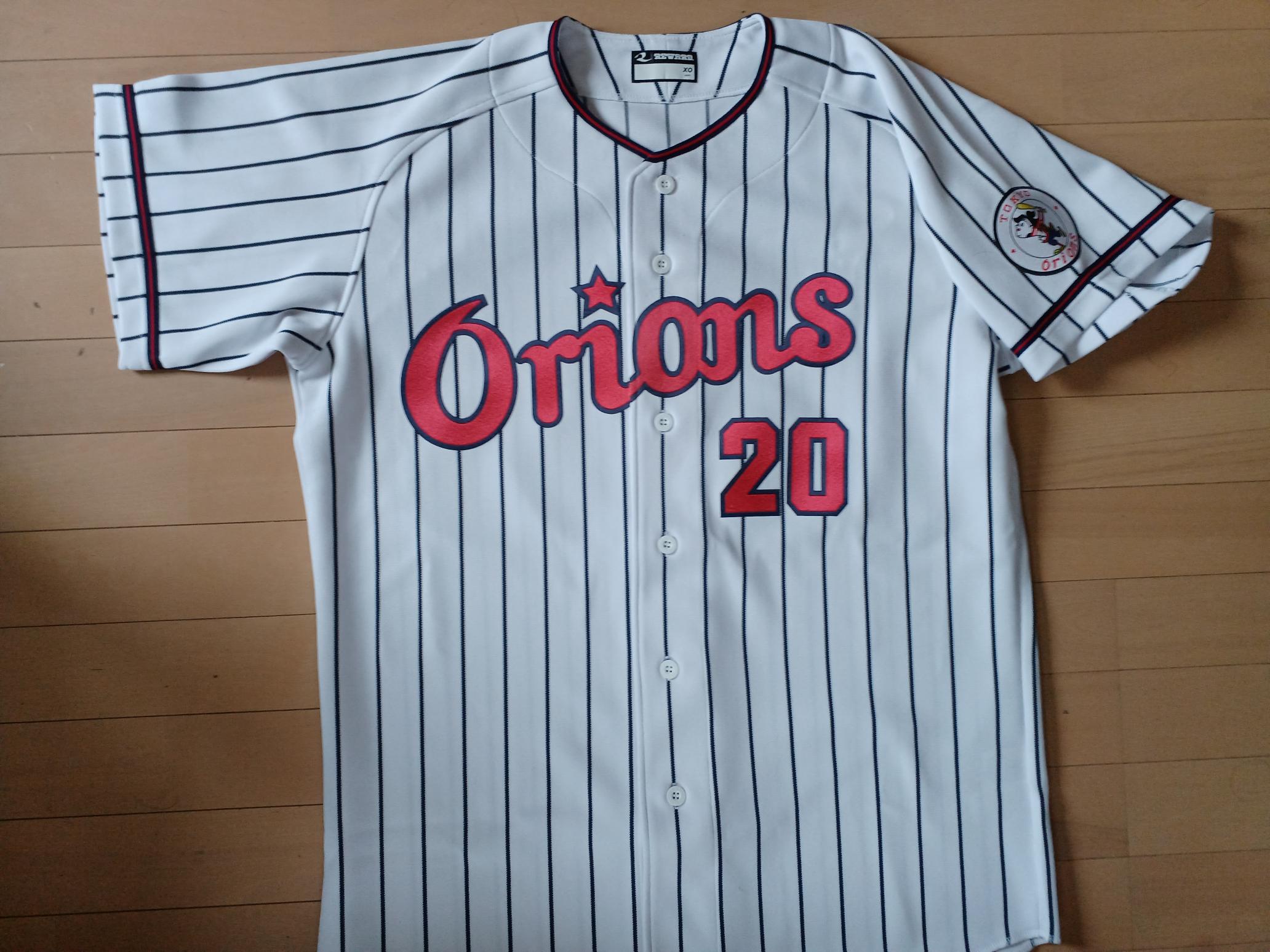 1966年東京オリオンズ ホームユニフォームシャツ